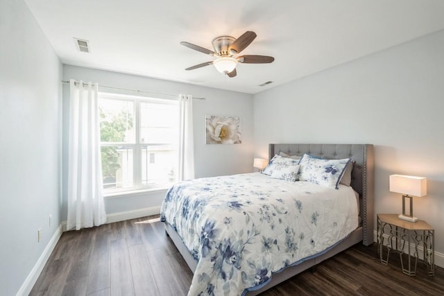 2654 Mulberry Ct, Marion, IA 52302 - bedroom with wood finished floors and ceiling fan