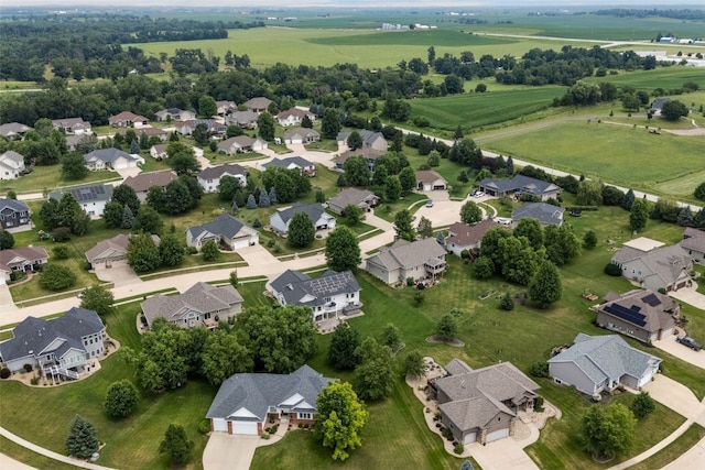 6845 Flint Rock Ct, Marion, IA 52302 - aerial perspective of suburban area