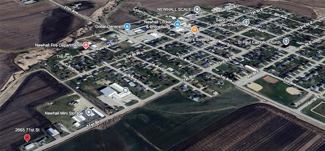 2665 71st St, Newhall, IA 52315 - map of property location