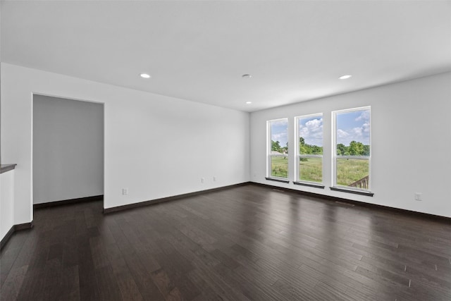 1921 Bowstring Dr, Marion, IA 52302 - unfurnished room featuring wood finished floors and recessed lighting