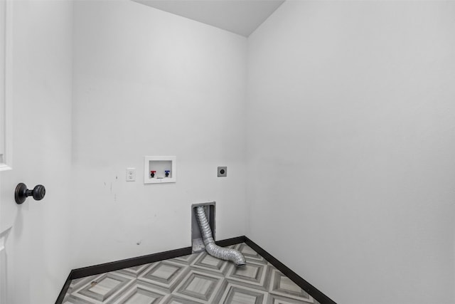 1921 Bowstring Dr, Marion, IA 52302 - washroom featuring hookup for an electric dryer and washer hookup