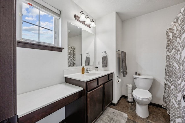 121 Woodstone Ln SW, Cedar Rapids, IA 52404 - bathroom featuring vanity and a shower with curtain