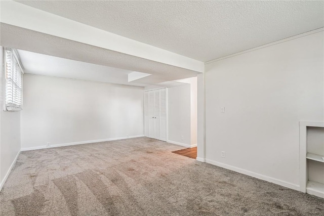 6808 Kelburn Ln NE, Cedar Rapids, IA 52402 - interior space with carpet and a textured ceiling