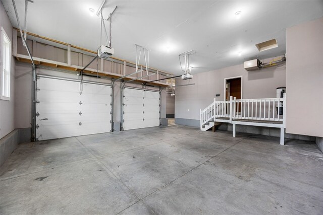 4310 Carpenter Rd NE, Cedar Rapids, IA 52411 - garage with a garage door opener