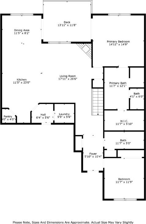 4310 Carpenter Rd NE, Cedar Rapids, IA 52411 - view of floor plan / room layout