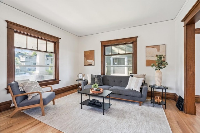 395 18th St SE, Cedar Rapids, IA 52403 - living area featuring healthy amount of natural light and light wood finished floors