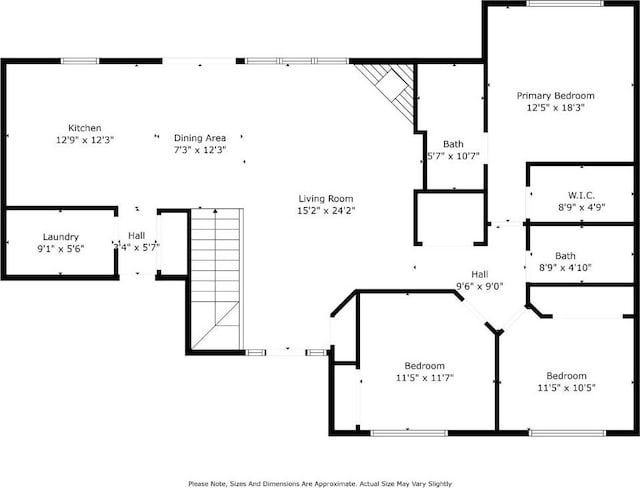2012 Radcliffe Dr SW, Cedar Rapids, IA 52404 - view of property floor plan
