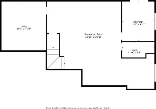 2012 Radcliffe Dr SW, Cedar Rapids, IA 52404 - view of floor plan / room layout