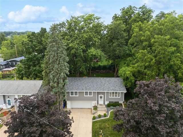 1654 19th St NW, Cedar Rapids, IA 52405 - view from above of property