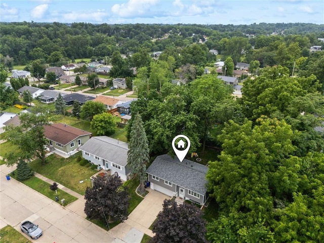 1654 19th St NW, Cedar Rapids, IA 52405 - aerial view of residential area