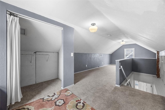 2500 D Ave NE, Cedar Rapids, IA 52402 - additional living space with carpet flooring and lofted ceiling
