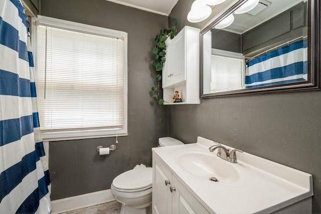 3825 Hart Ct, Cedar Rapids, IA 52402 - bathroom featuring toilet and vanity