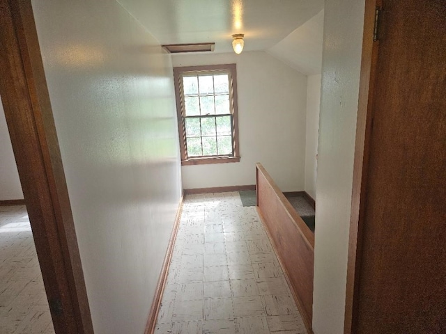 2142 310th Ave, Chelsea, IA 52215 - hall with light floors and lofted ceiling