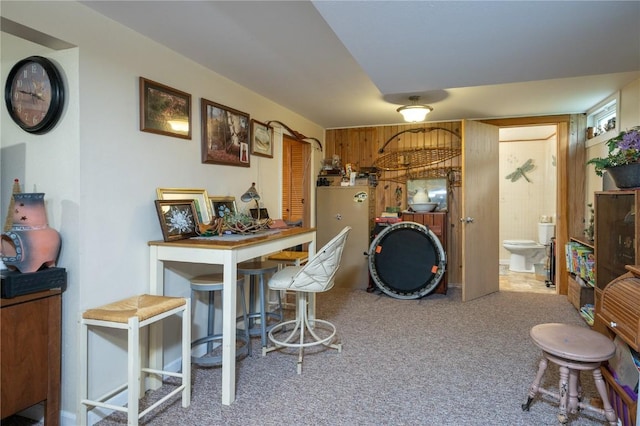 1305 E Ave, Vinton, IA 52349 - view of carpeted dining space