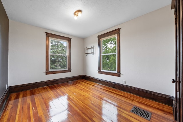 899 Jackson Ave, Mechanicsville, IA 52306 - unfurnished room with healthy amount of natural light and wood-type flooring