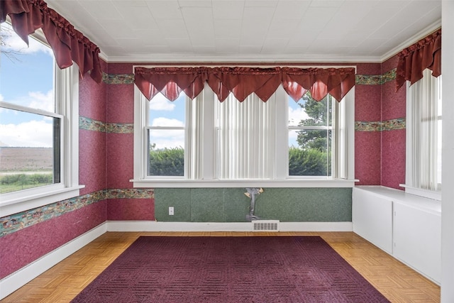 899 Jackson Ave, Mechanicsville, IA 52306 - view of unfurnished sunroom