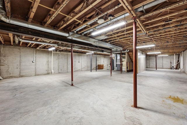 204 Northgate St, Shellsburg, IA 52332 - view of unfinished basement