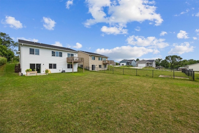 904 Hughes St, Coralville, IA 52241 - back of house with a wooden deck