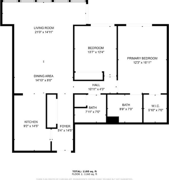 2222 1st Ave, Cedar Rapids, IA 52402 - view of home floor plan