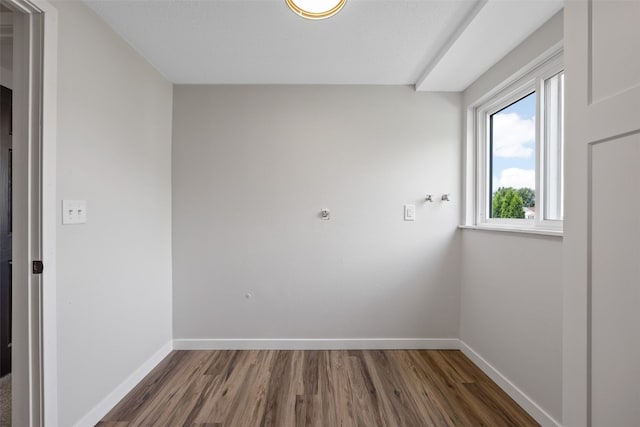 4812 Montclair Dr NW, Cedar Rapids, IA 52405 - washroom featuring wood finished floors