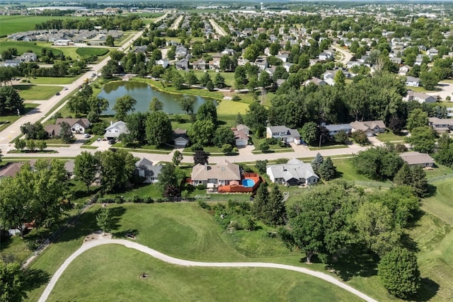 1125 Saint Andrews Dr, North Liberty, IA 52317 - view of property location with a nearby body of water and nearby suburban area