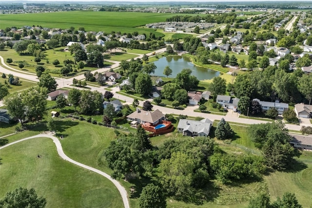 1125 Saint Andrews Dr, North Liberty, IA 52317 - aerial view of property and surrounding area with nearby suburban area
