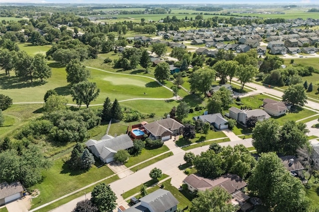 1125 Saint Andrews Dr, North Liberty, IA 52317 - aerial view of residential area featuring a local golf course