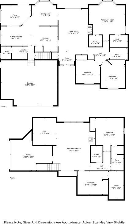 1125 Saint Andrews Dr, North Liberty, IA 52317 - view of property floor plan