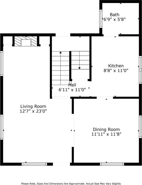 214 15th St NW, Cedar Rapids, IA 52405 - view of floor plan / room layout