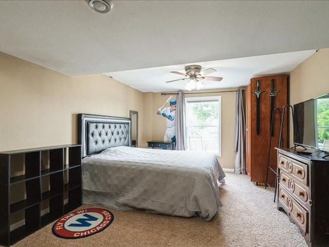1175 F Ave, Marion, IA 52302 - bedroom with multiple windows, light colored carpet, and a ceiling fan