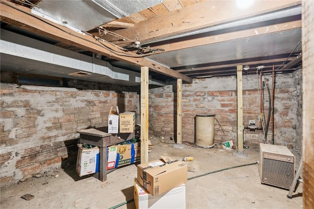 409 Railroad St, Fairfax, IA 52228 - view of unfinished basement