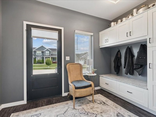 5112 Scenic View Ct SW, Cedar Rapids, IA 52404 - mudroom with dark wood-style flooring