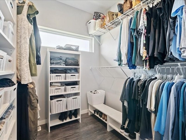 5112 Scenic View Ct SW, Cedar Rapids, IA 52404 - walk in closet featuring wood finished floors