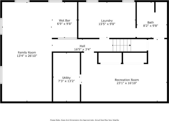 805 W 17th St, Vinton, IA 52349 - view of property floor plan