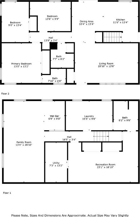 805 W 17th St, Vinton, IA 52349 - view of room layout