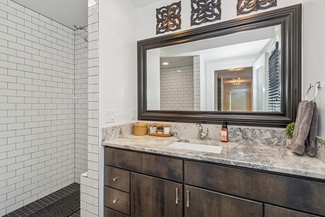 318 Ferson Ave, Iowa City, IA 52246 - full bath with vanity and a tile shower