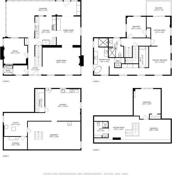 318 Ferson Ave, Iowa City, IA 52246 - view of floor plan / room layout