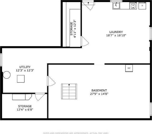 318 Ferson Ave, Iowa City, IA 52246 - view of floor plan / room layout