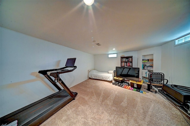 1175 28th St, Marion, IA 52302 - workout area with carpet