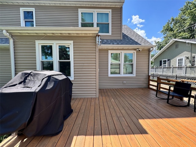 1175 28th St, Marion, IA 52302 - deck featuring a grill