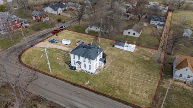 1860 E Ave NW, Cedar Rapids, IA 52405 - aerial view of residential area with property boundaries highlighted