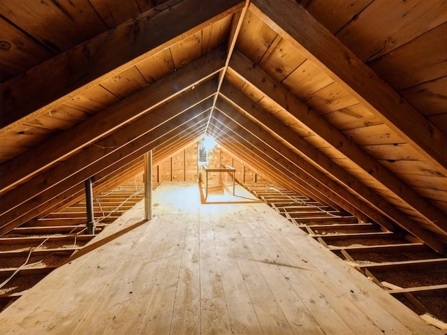 2408 J St SW, Cedar Rapids, IA 52404 - view of unfinished attic