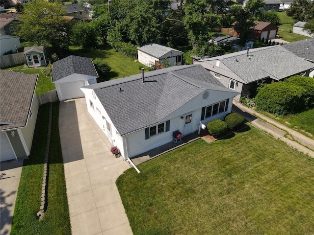 1011 Regent St NE, Cedar Rapids, IA 52402 - aerial perspective of suburban area