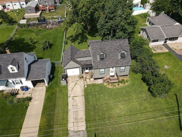 336 20th St NW, Cedar Rapids, IA 52405 - aerial perspective of suburban area
