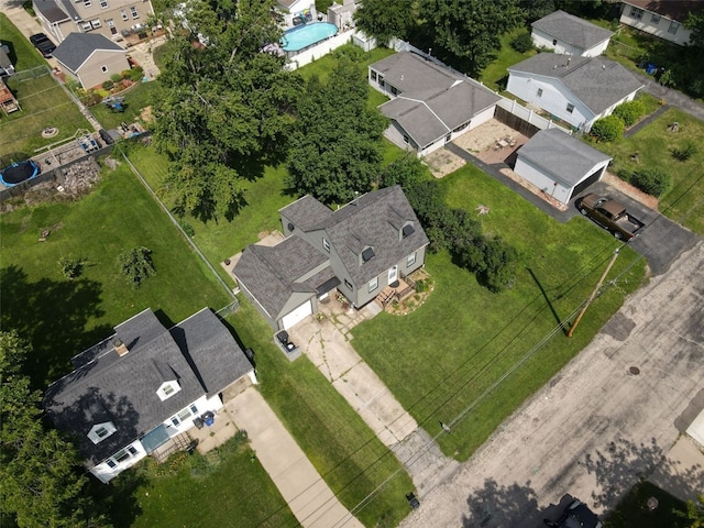 336 20th St NW, Cedar Rapids, IA 52405 - aerial overview of property's location with nearby suburban area