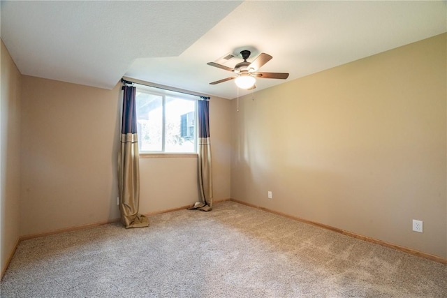 6045 Ridgewood Meadows Ln NE, Cedar Rapids, IA 52411 - unfurnished room featuring light carpet and ceiling fan