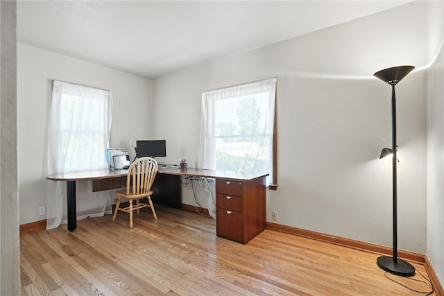1039 27th St NE, Cedar Rapids, IA 52214 - office space with plenty of natural light and light wood-style floors