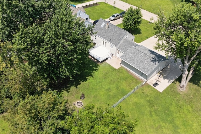 1039 27th St NE, Cedar Rapids, IA 52214 - drone / aerial view