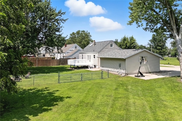 1039 27th St NE, Cedar Rapids, IA 52214 - rear view of property