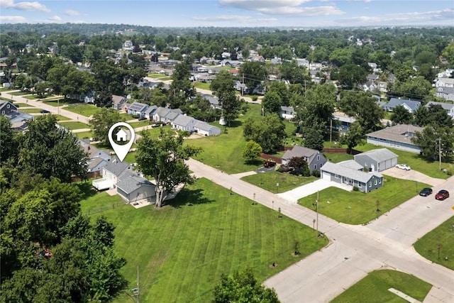 1039 27th St NE, Cedar Rapids, IA 52214 - aerial view of property's location featuring nearby suburban area